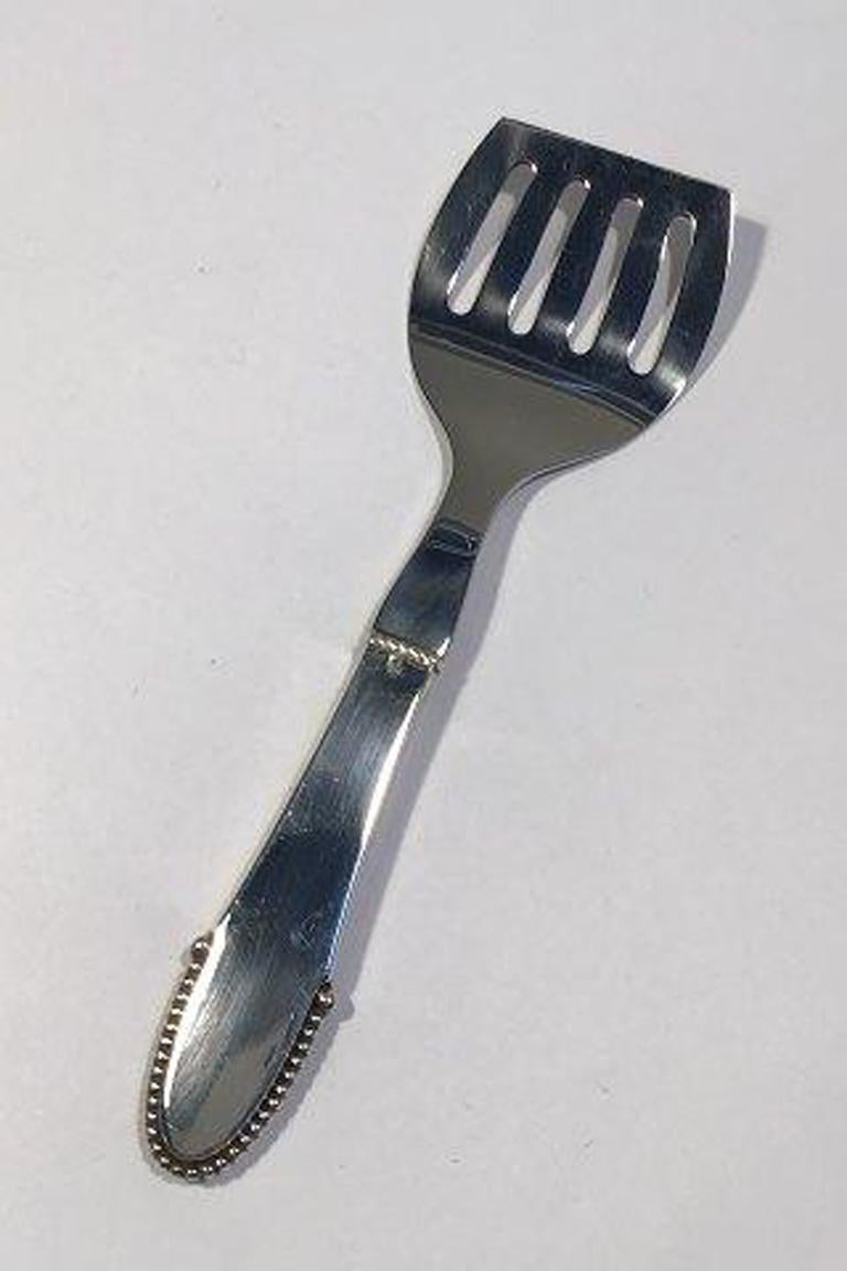 Georg Jensen Silver Beaded Heering Fork No 216 For Sale at 1stDibs