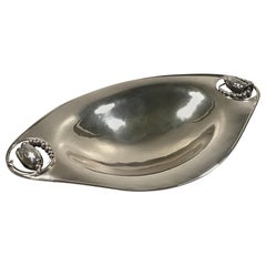 Georg Jensen Silver Blossom No 2 Bread Tray