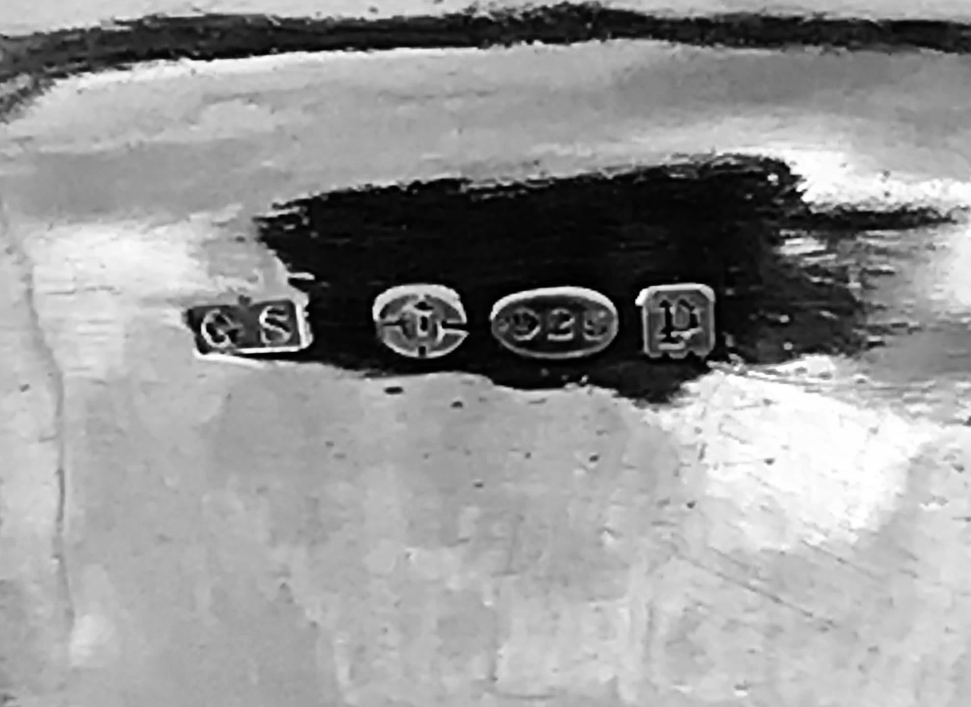 Metà XX secolo Ciotola in argento Georg Jensen in vendita