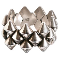 Georg Jensen Bracelet en argent conçu par Arno Malinowski, Danemark Georg Jensen