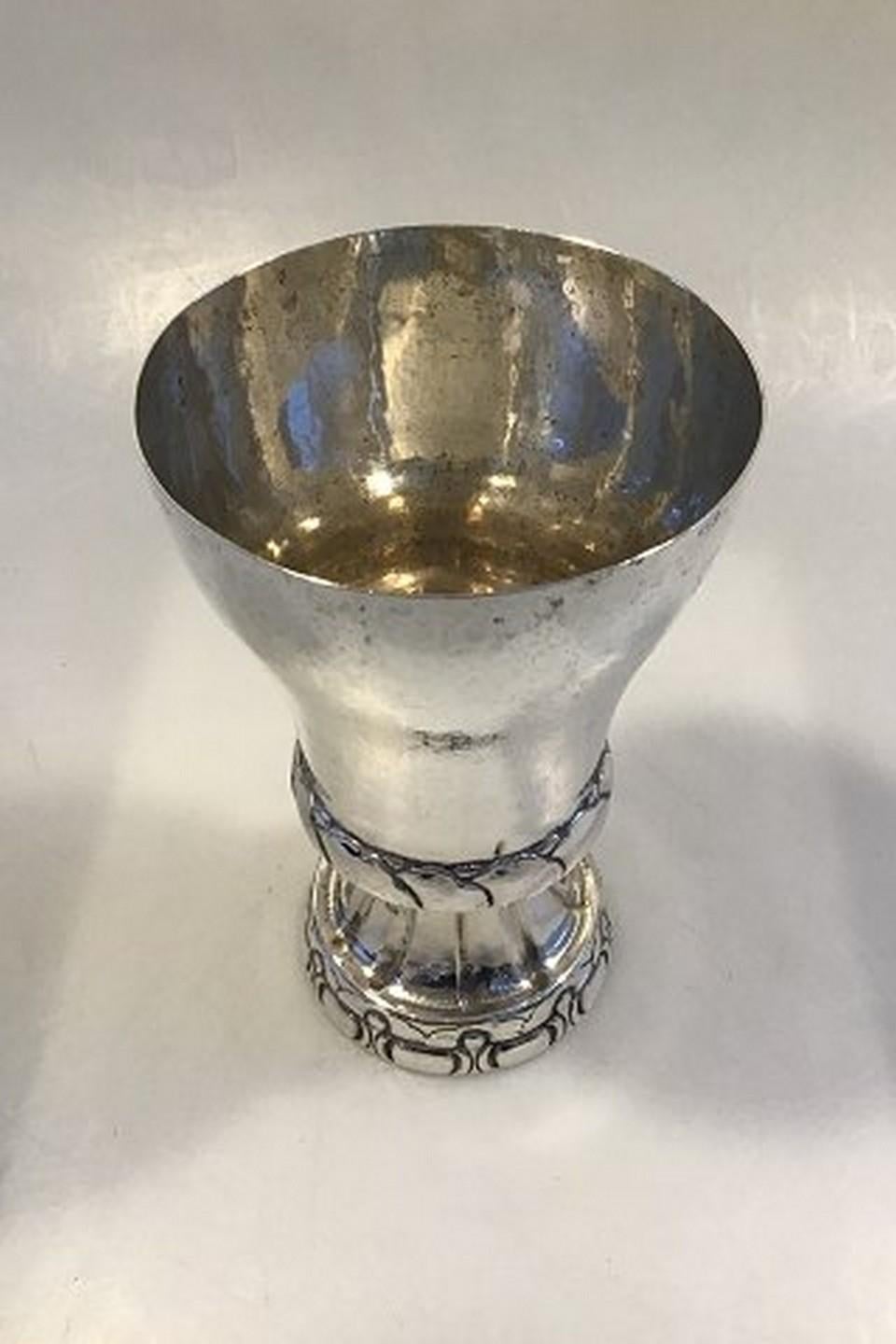 Art Nouveau Georg Jensen Silver Chalice/Goblet No 175 '1915-1927' For Sale