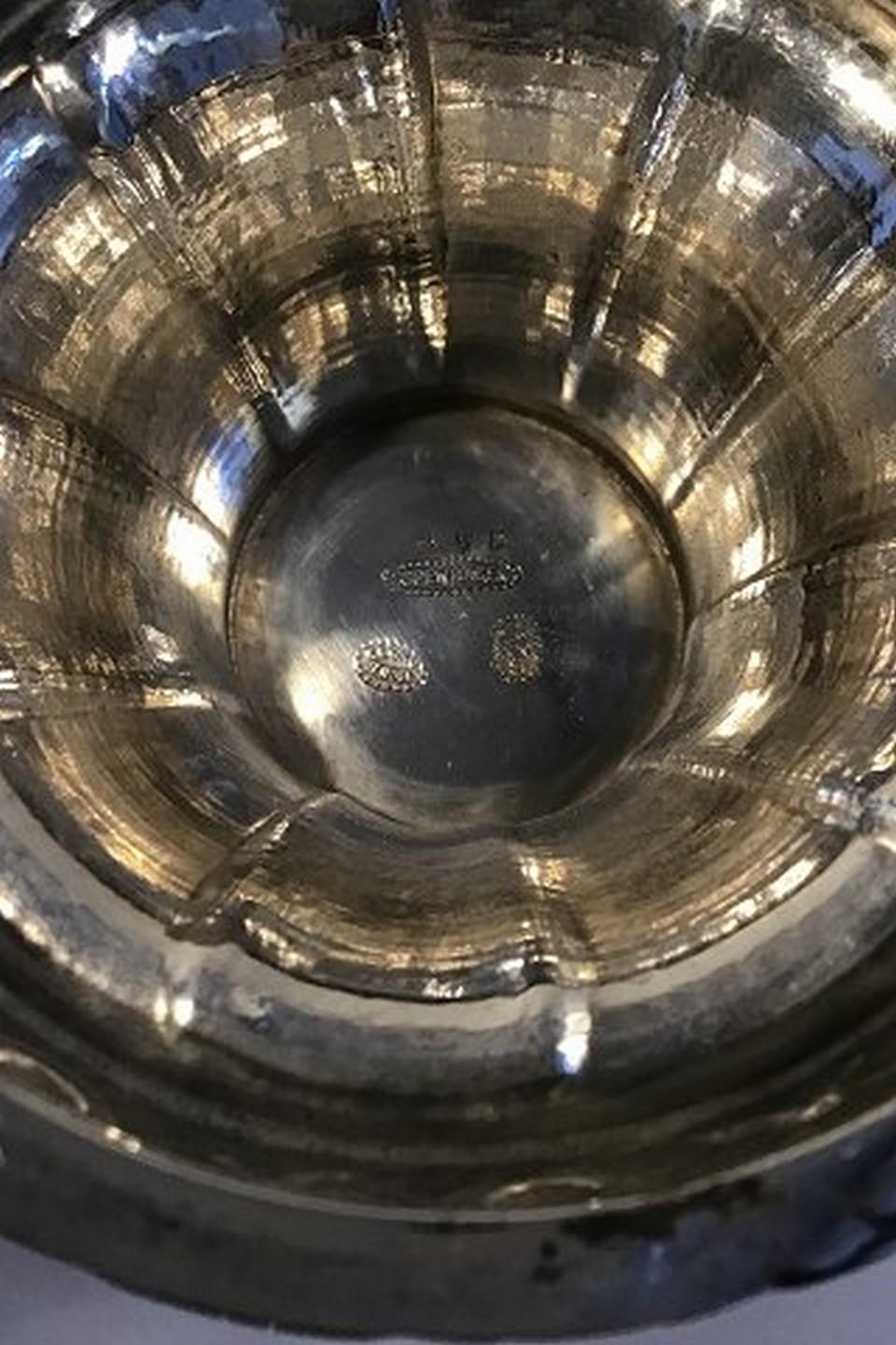 Hand-Crafted Georg Jensen Silver Chalice/Goblet No 175 '1915-1927' For Sale