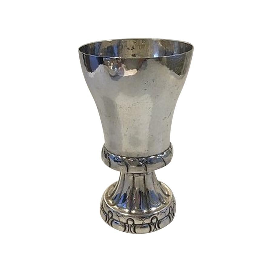 Georg Jensen Silver Chalice/Goblet No 175 '1915-1927' For Sale