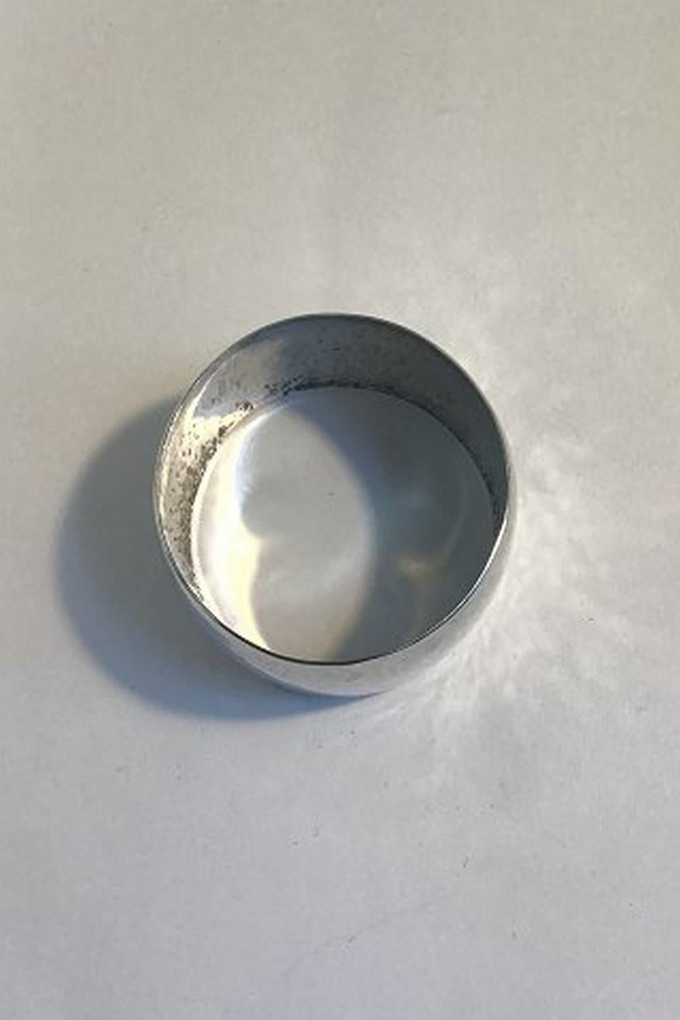 Art Nouveau Georg Jensen Silver Napkin Ring For Sale
