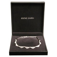 Georg Jensen Silver Necklace,Dated Circa 1970's
