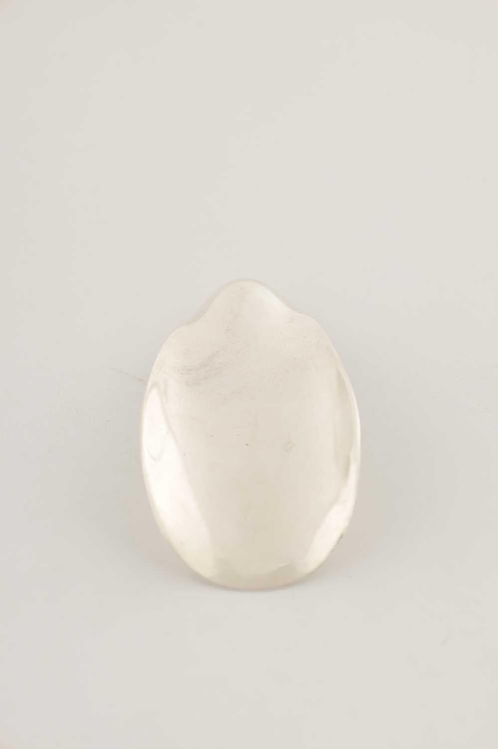 Danese CORNO D'ARGENTO GEORG Jensen timbrato Allan Scharff in vendita