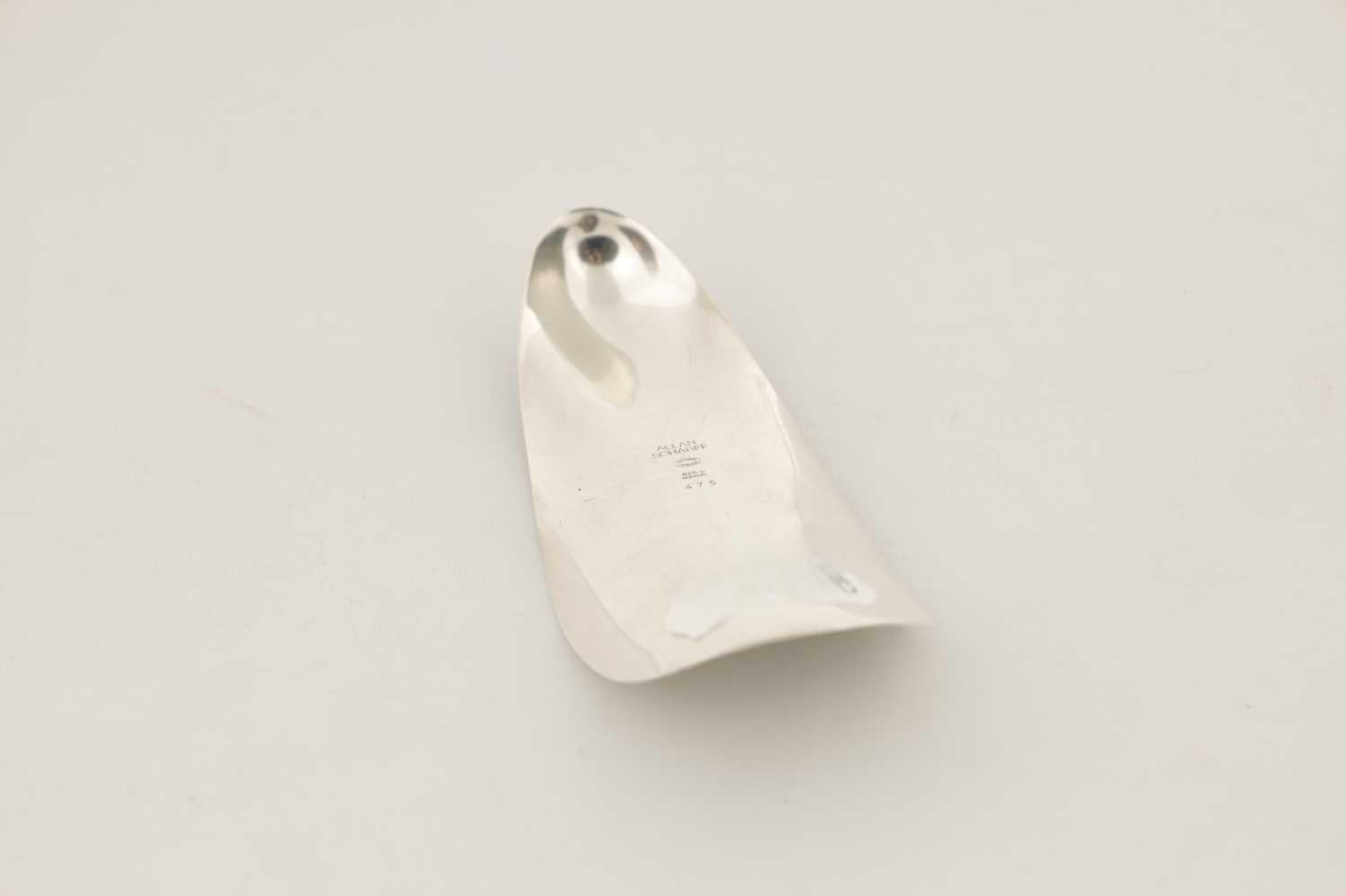 Argento CORNO D'ARGENTO GEORG Jensen timbrato Allan Scharff in vendita