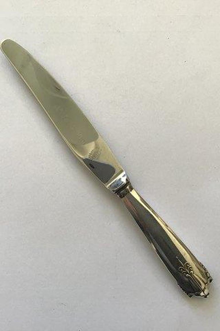 Georg Jensen Silver/Sterling Silver Akkeleje Fruit Knife No 072 In Good Condition For Sale In Copenhagen, DK