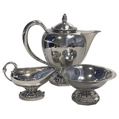 Georg Jensen Silver/Sterling Silver Coffee Set No 181