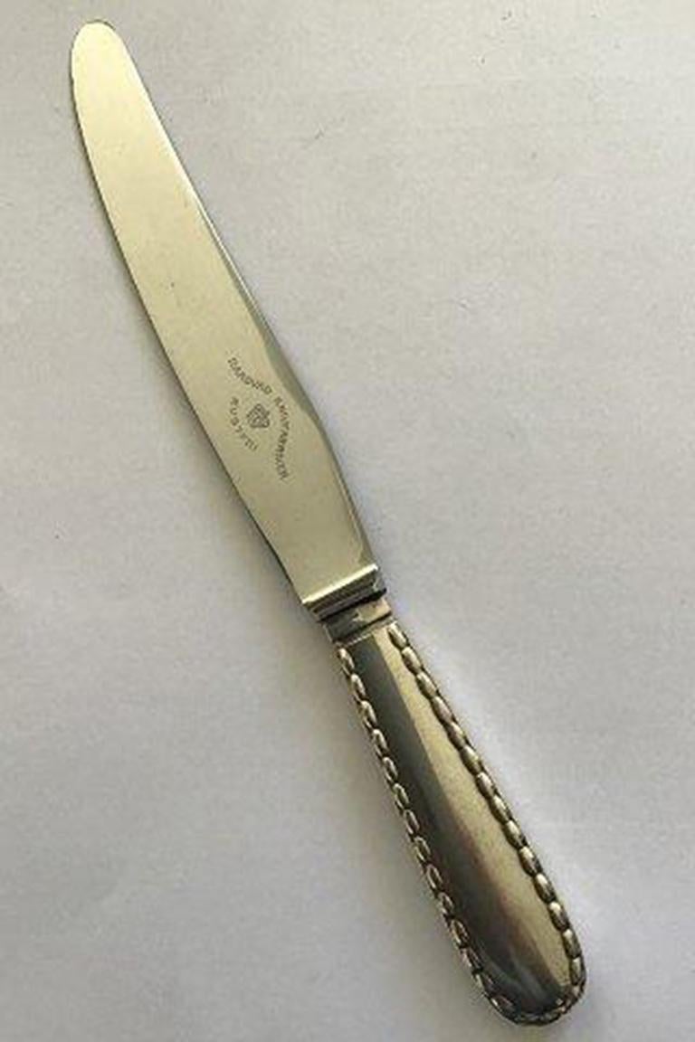 Georg Jensen Silver Viking Dinner Knife No 003 In Good Condition For Sale In Copenhagen, DK