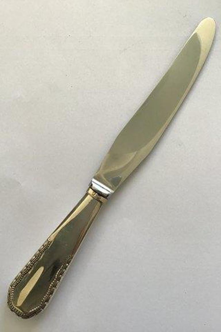 Georg Jensen Silver Viking Dinner Knife No 003 For Sale 1