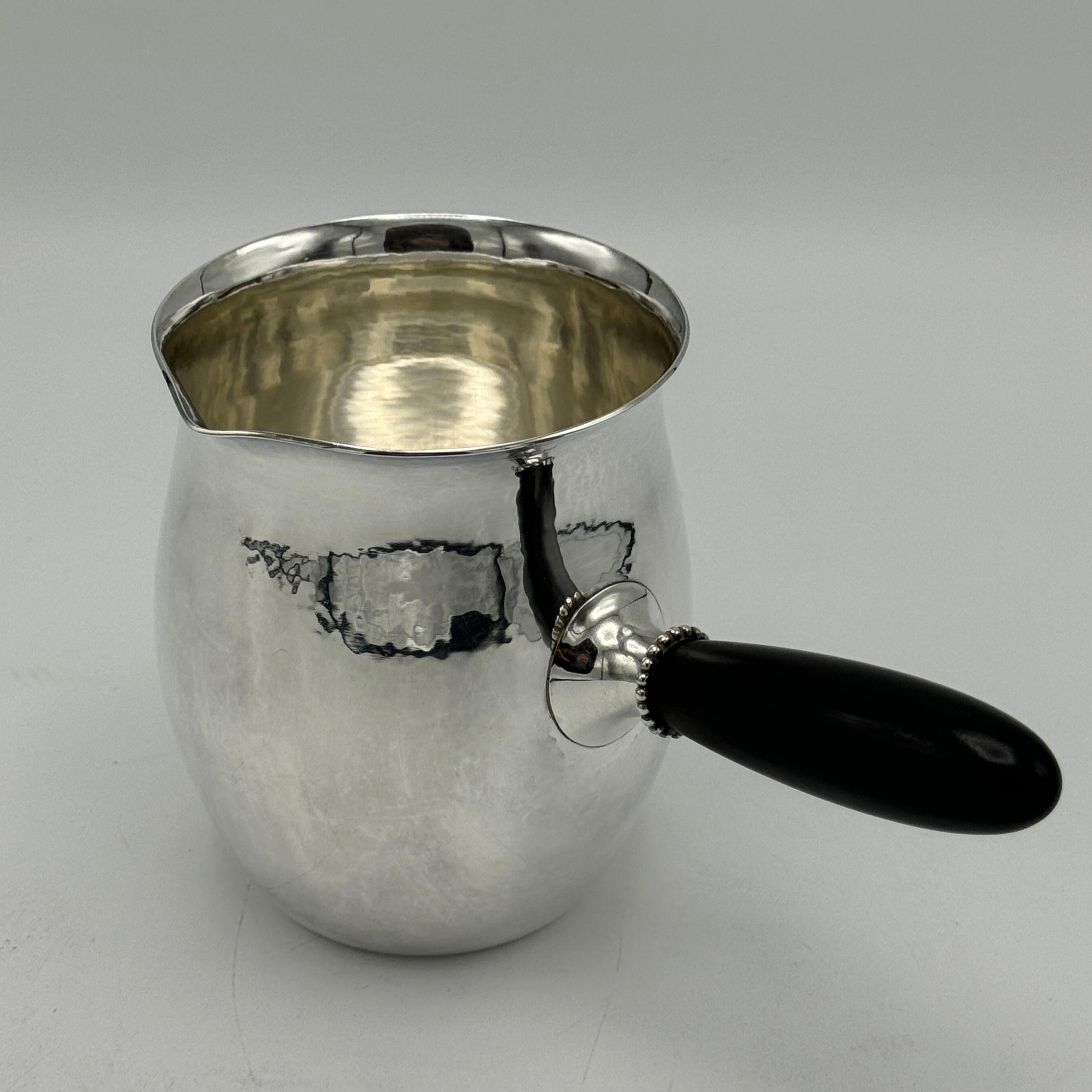 20th Century Georg Jensen Six Piece Sterling Silver Tea and Coffee Service Denmark 1915 For Sale