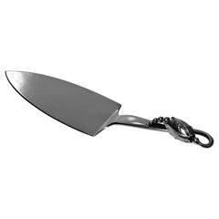 Georg Jensen Solid Sterling Pie Cake Server Blossom Pattern No 84