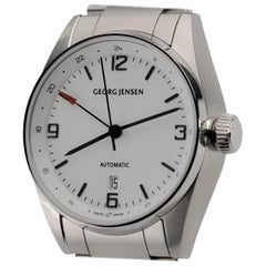 Georg Jensen Stainless Steel Automatic Watch