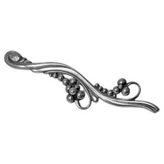 Georg Jensen Sterling Brooch No 275