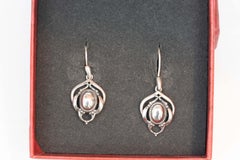 Georg Jensen Sterling Hook Heritage 2016 Earrings
