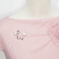 Georg Jensen Sterling Silver Abstract Brooch