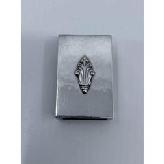 Georg Jensen Sterling Silver Acanthus Match Box Holder 68C