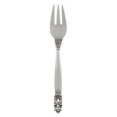 Georg Jensen Forchetta a ghianda in argento sterling 061