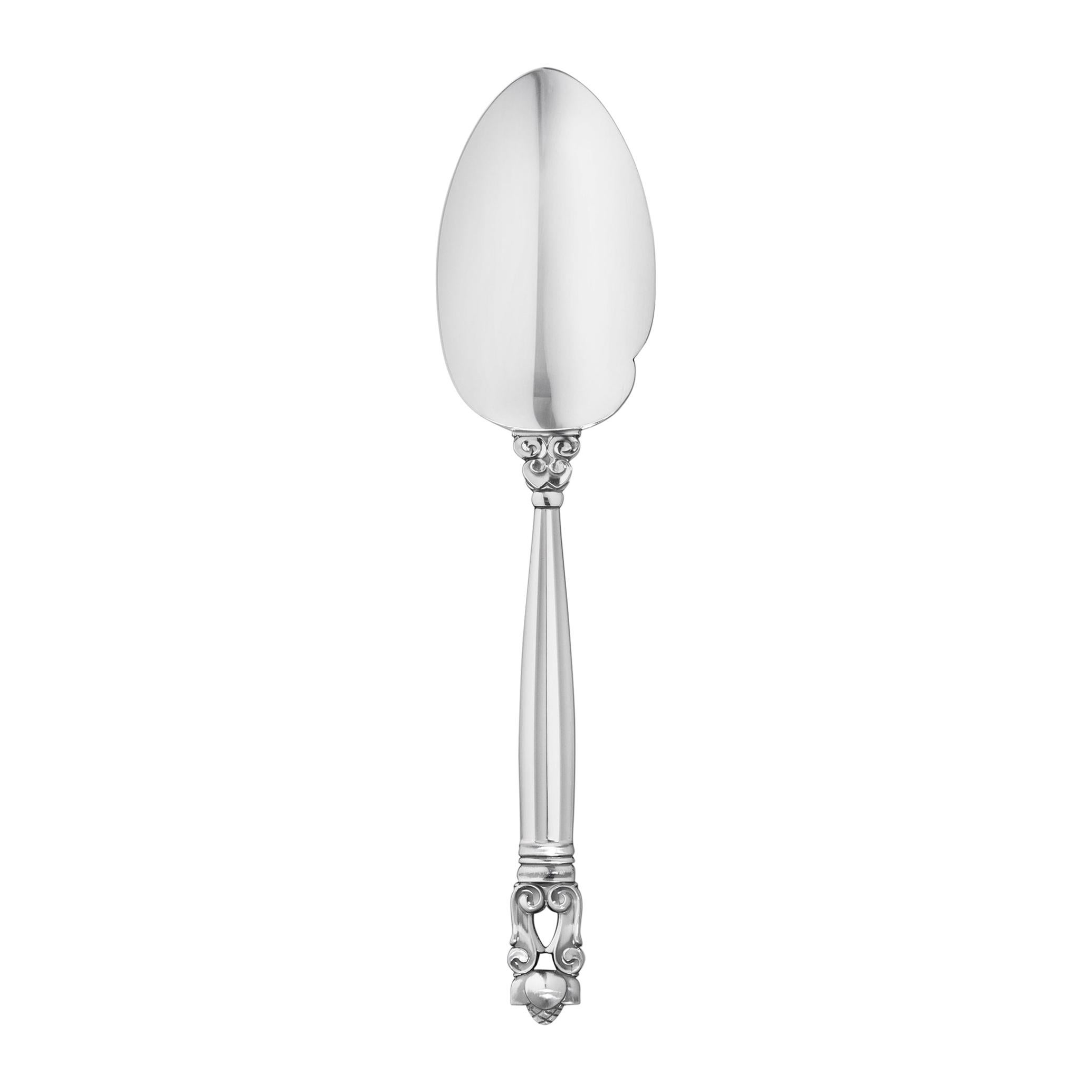 Georg Jensen Sterling Silver Acorn Gourmet Spoon by Johan Rohde