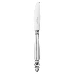 Georg Jensen Sterling Silver Acorn Luncheon Knife with Long Handle, Johan Rohde