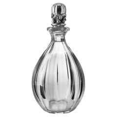 Carafe à décanter en argent et cristal de Georg Jensen 100