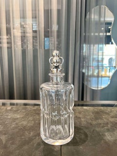 Decanter in argento e cristallo Georg Jensen 797