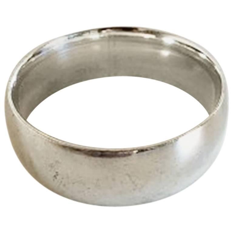Georg Jensen Sterling Silver Arm Ring/Bracelet #1145 For Sale
