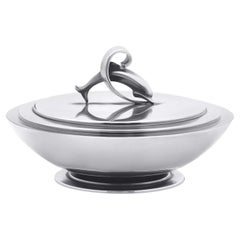 Bombonera Art Déco Georg Jensen de plata de ley 150K