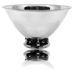 Georg Jensen Sterling Silver Art Deco Bowl 873 Malinowski, 1938