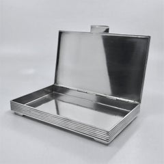 Georg Jensen Sterling Silver Art Deco Box No. 712, 1931