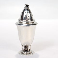 Georg Jensen Sterling Silver Art Deco Pepper Shaker or Caster