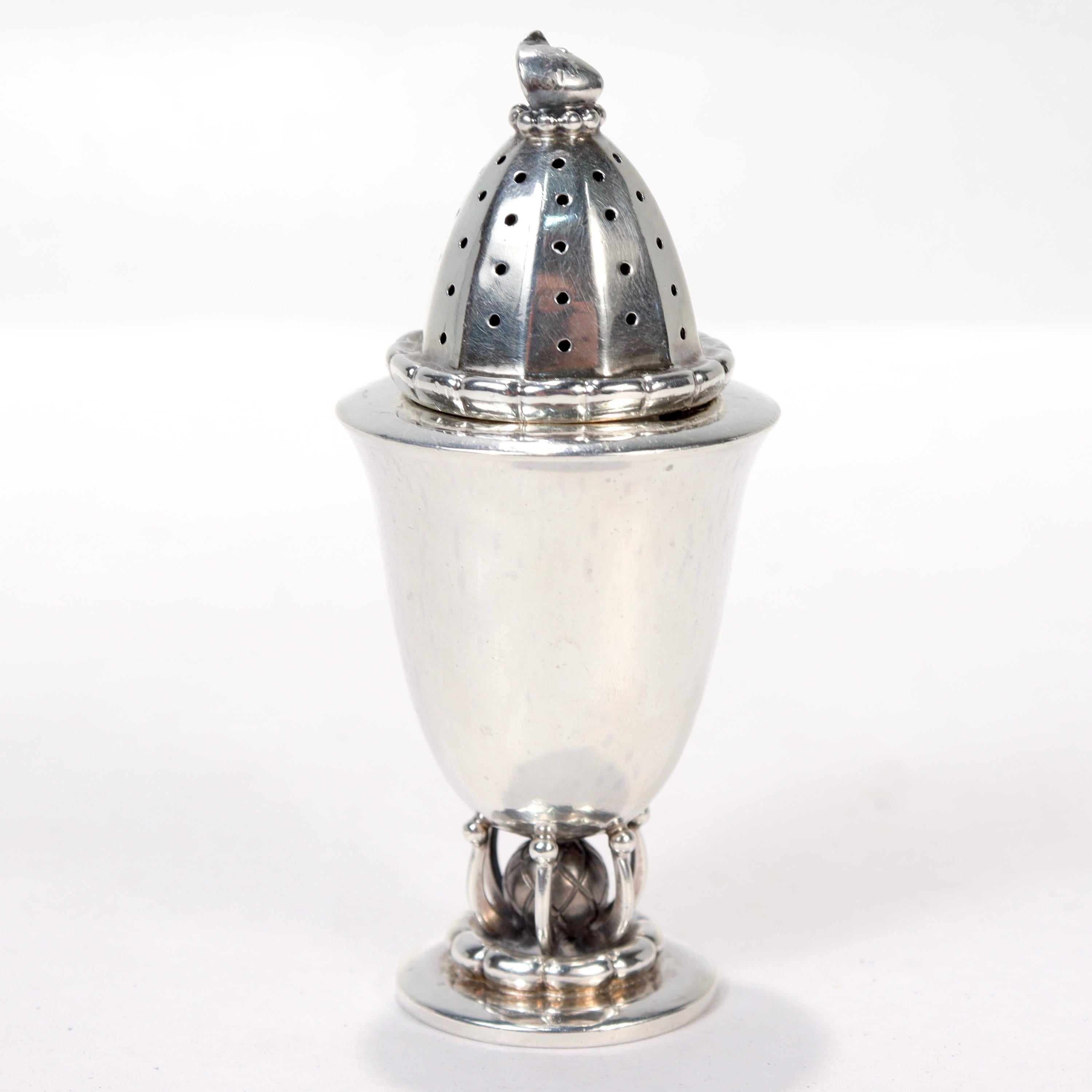 crown sterling weighted salt and pepper shakers