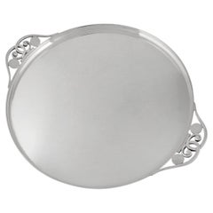 Georg Jensen Sterling Silver Art Deco Tray #321