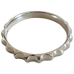 Georg Jensen Sterling Silver Bangle Bracelet Nanna Ditzel #160