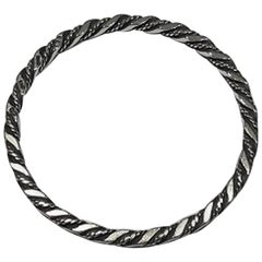 Georg Jensen Pulsera brazalete de plata de ley nº 17B
