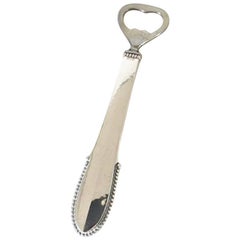 Georg Jensen Sterling Silver Beaded Bottle Opener #272