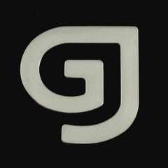 Georg Jensen Sterling Silver Beaded Layered Cake Knife No 189