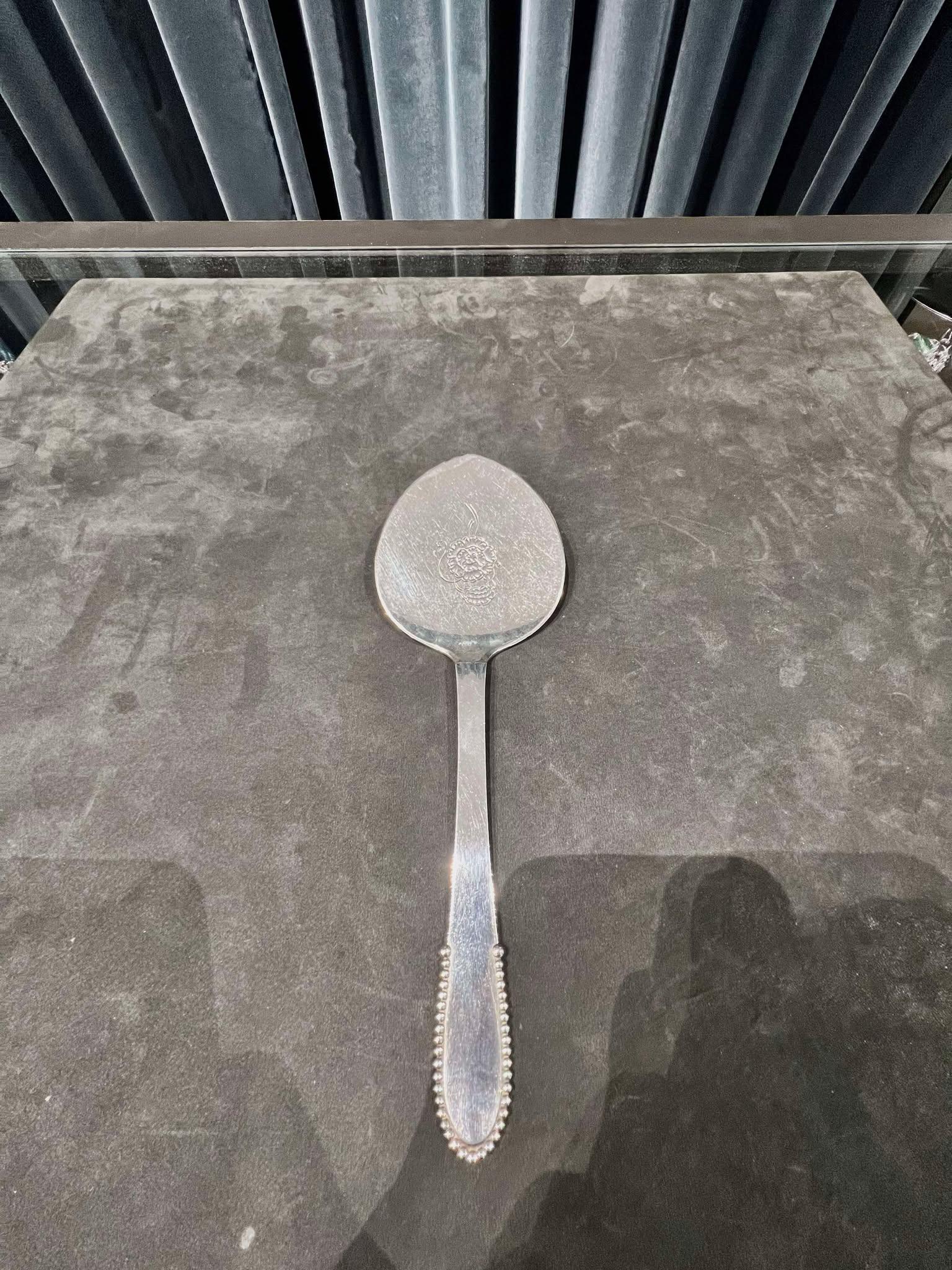 Georg Jensen Servidor de repostería de plata de ley con cuentas 204 Danés en venta