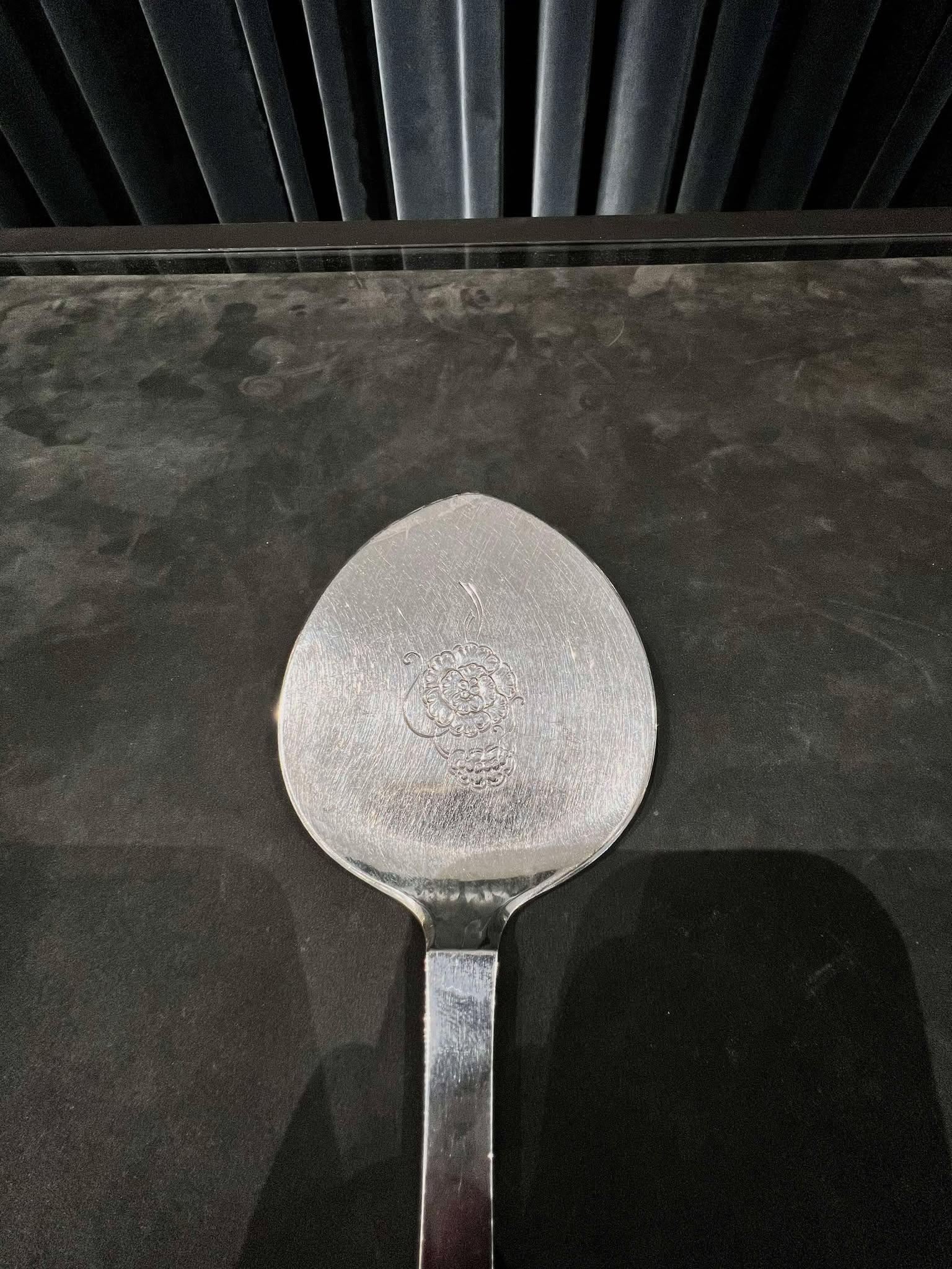 Georg Jensen Servidor de repostería de plata de ley con cuentas 204 Hecho a mano en venta