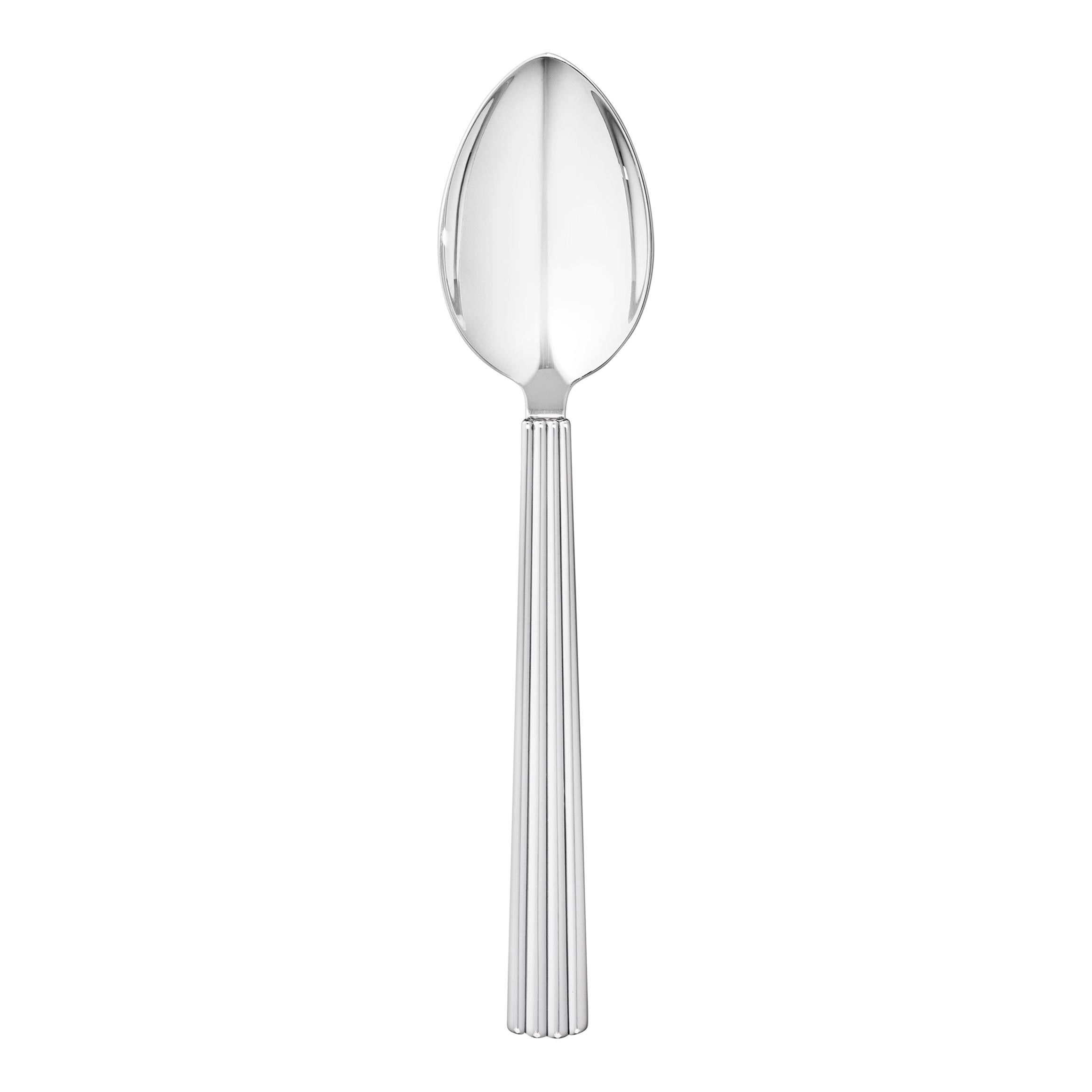 Georg Jensen Sterling Silver Bernadotte Dinner Spoon by Sigvard Bernadotte For Sale