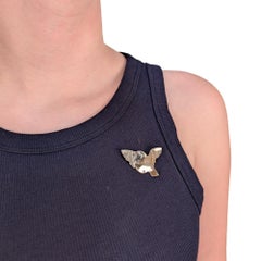 Georg Jensen Sterling Silver Bird Brooch or Pin No. 320
