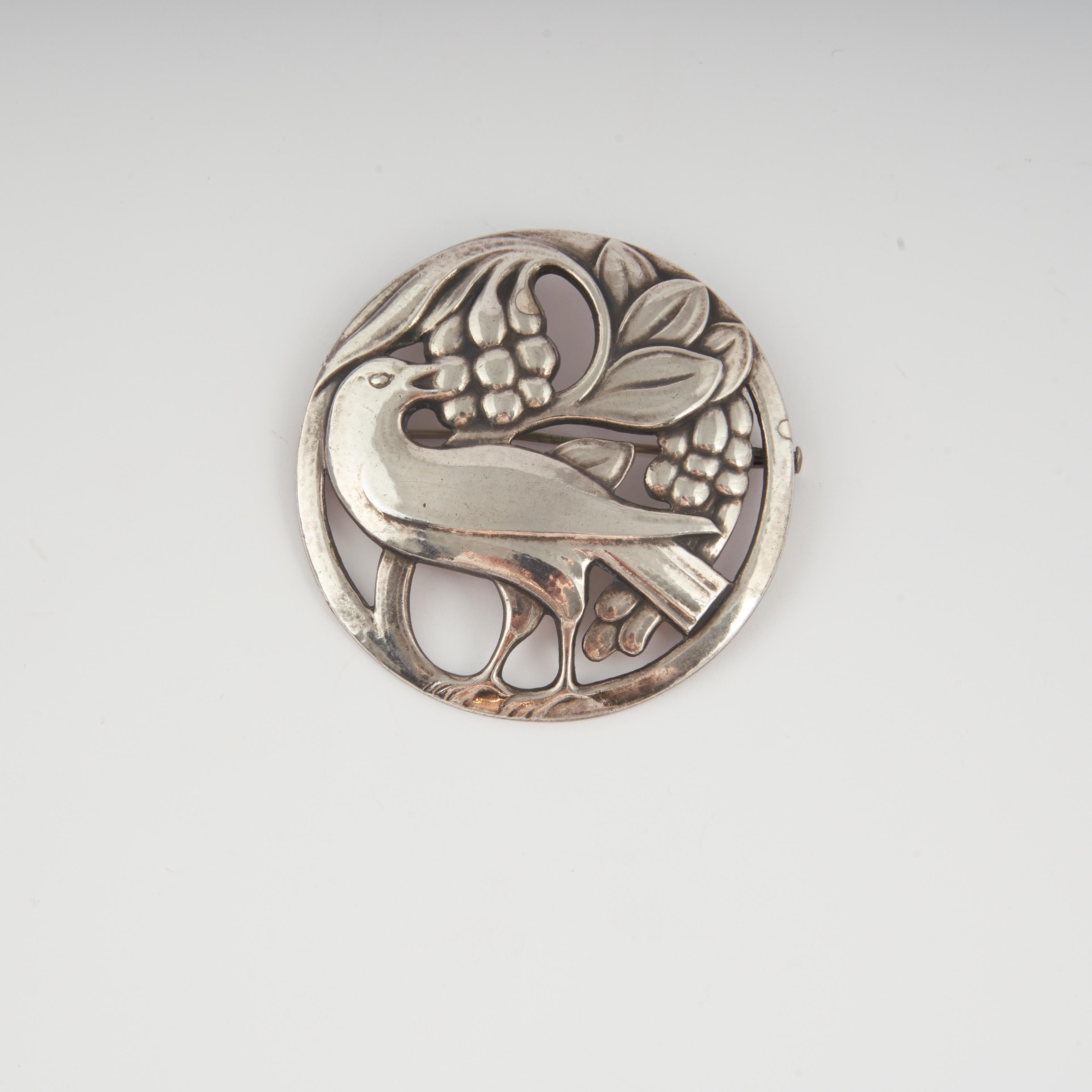 georg jensen bird brooch