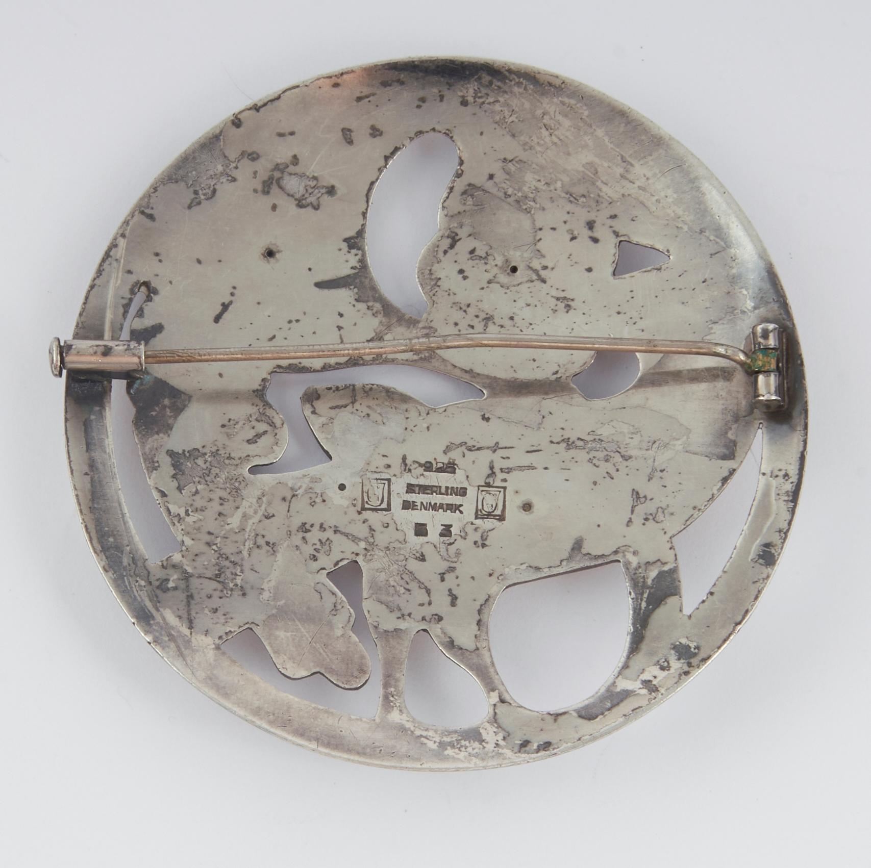 Art Nouveau Georg Jensen Sterling Silver 