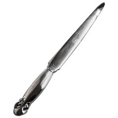 Georg Jensen Sterling Silver Bittersweet Letter Opener All Silver