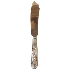 Georg Jensen Sterling Silver Blossom #84 Cake Knife #196