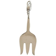 Serveur à poisson Blossom #84 en argent sterling de Georg Jensen