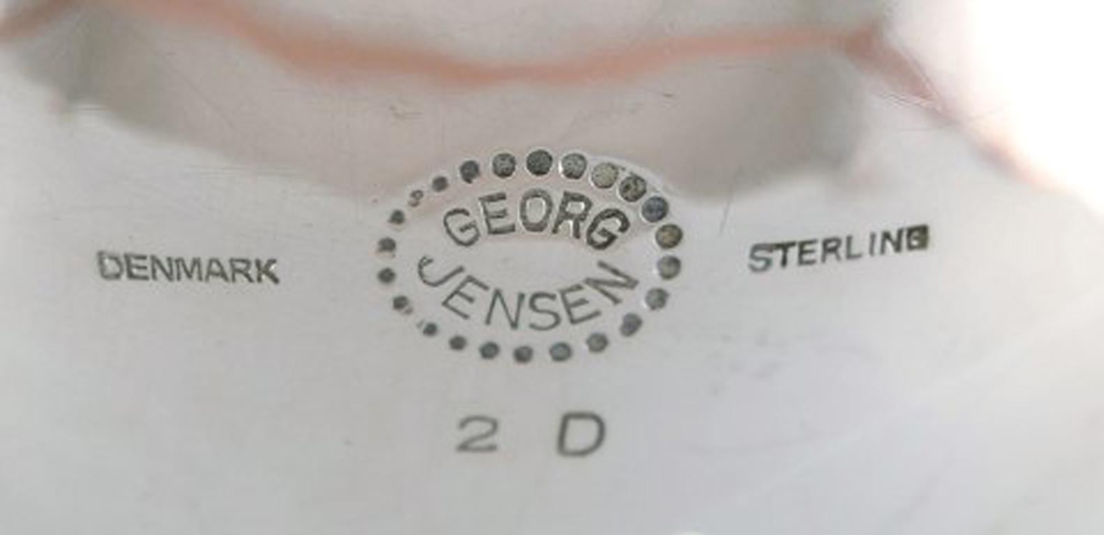 Georg Jensen Sterling Silver Blossom Coffee Pot 2