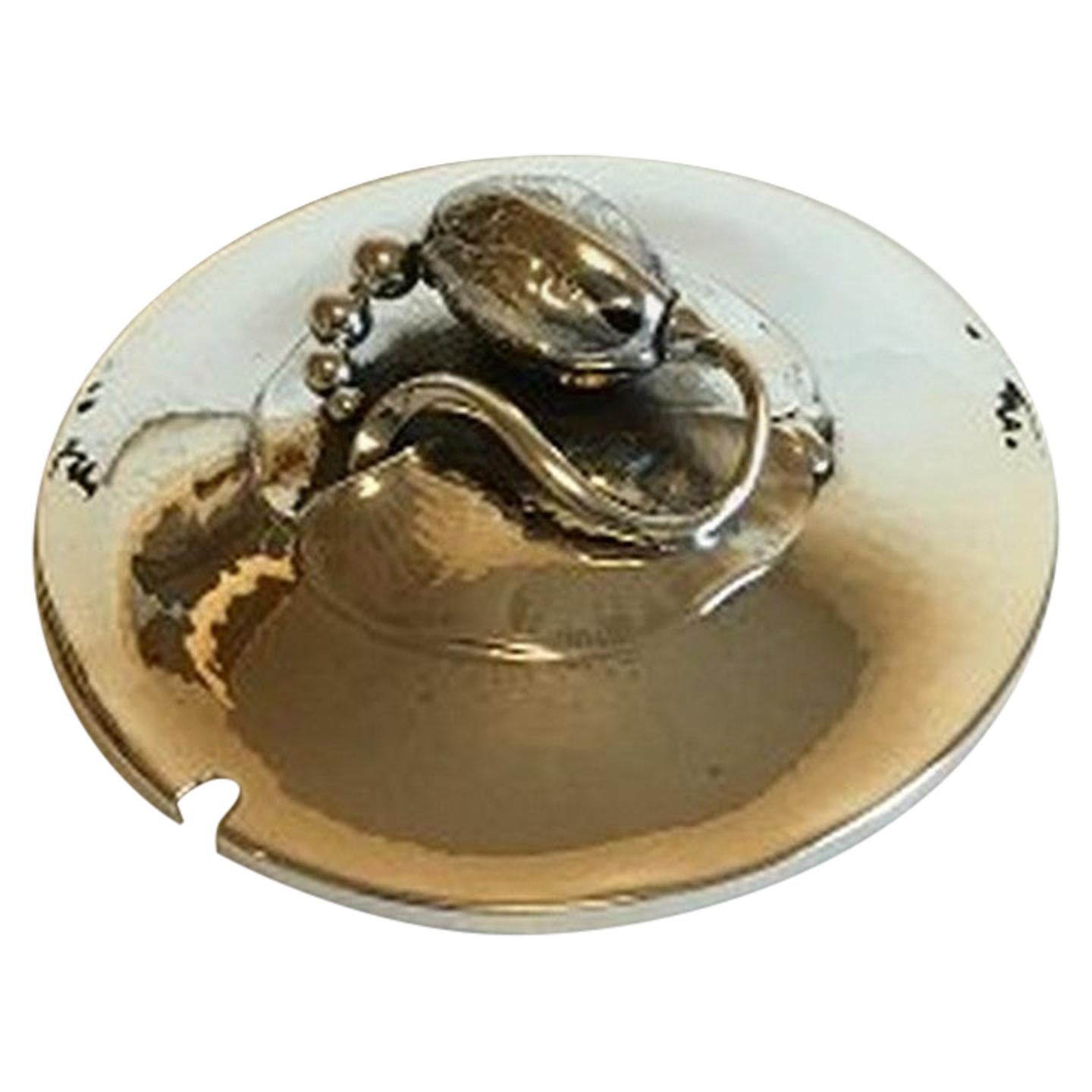 Georg Jensen Sterling Silver Blossom Lid No. 2A