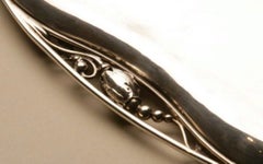 Georg Jensen Sterling Silver "Blossom" Oval Tray, No. 2P